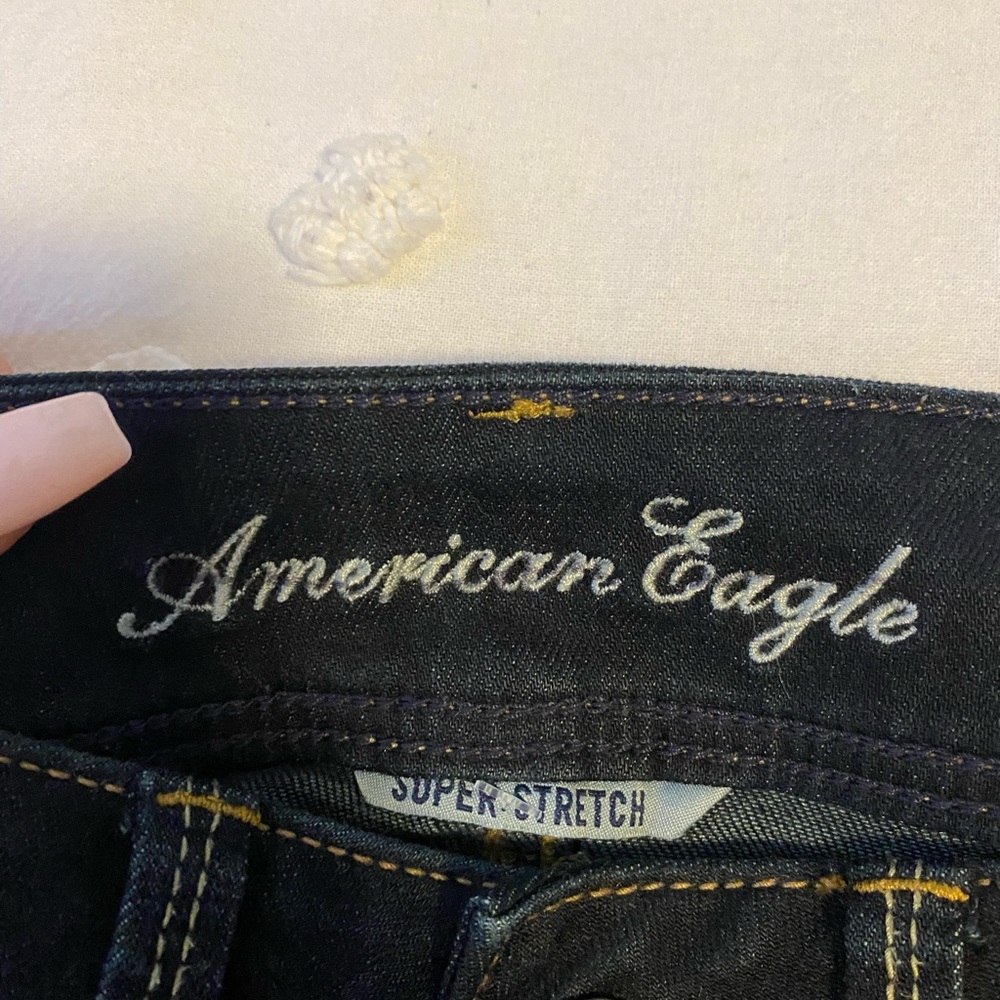 American Eagle low cut boot leg jeans